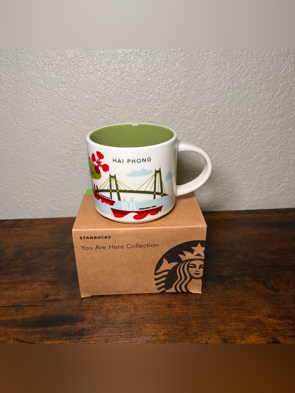 STARBUCKS Vietnam Hai Phong You are Here Collection Mug NIB